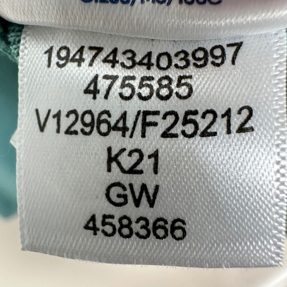 Lands' End Women's 1X T-Shirt Teal Short Sleeve Cotton Crew Neck NEW - Picture 8 of 9